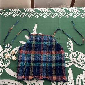 American Eagle Plaid Crop Top